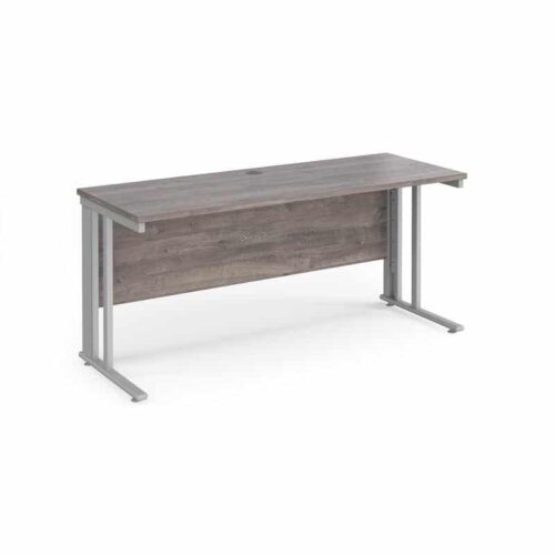 Grey Oak Compact Desks